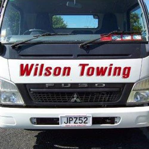 The tow truck at Wilson Towing